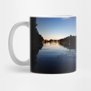 romantic night at a lake Mug